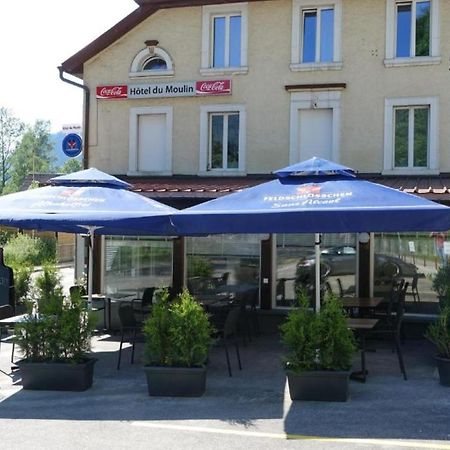 Hotel Restaurant Du Moulin Fleurier Zewnętrze zdjęcie